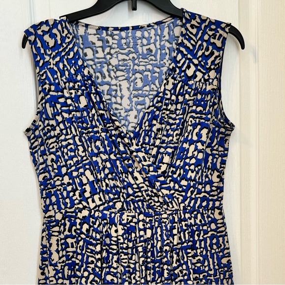 CHARTER CLUB SLEEVELESS FAUX WRAP DRESS. FLOWY AND LIGHTWEIGHT. LIKE NEW! EUC - Picture 3 of 15